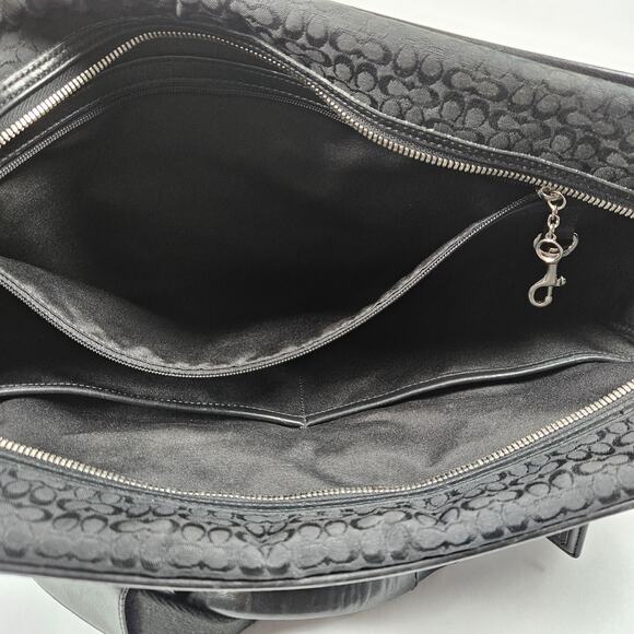 Coach "Hudson" Canvas Commuter Bag - Picture 6 of 6